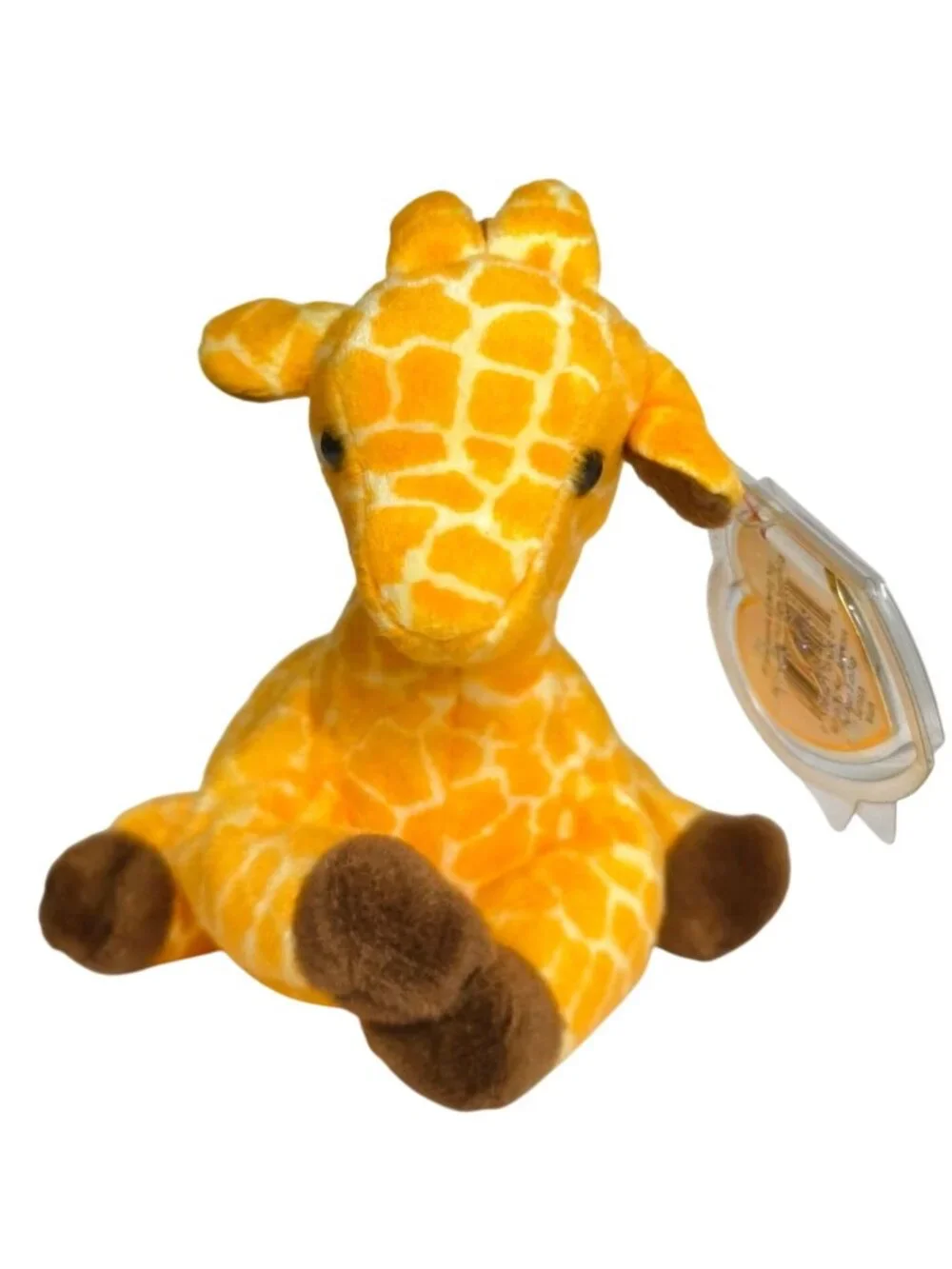 Ty Beanie Babies Twigs The Giraffe Plush 1995 MWMT Collectible Retired DOB 5-19